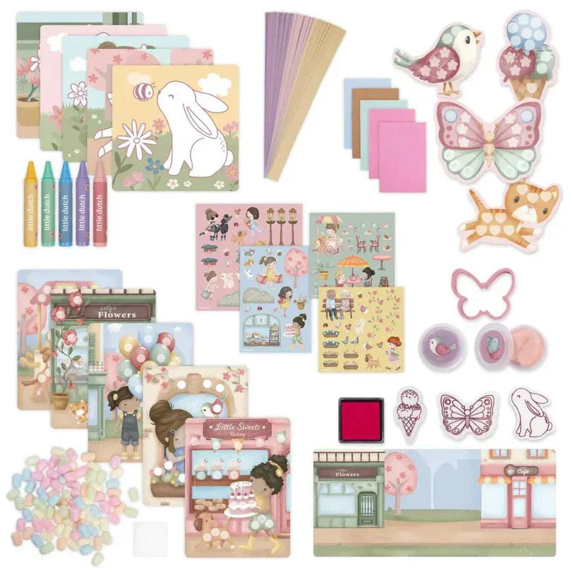 Little Dutch® Set creativo XL Rosa & Friends