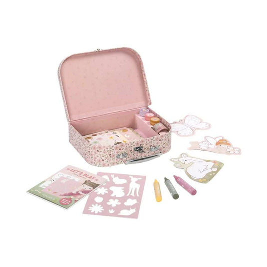 Little Dutch® Valigetta creativa Rosa Fairy Garden