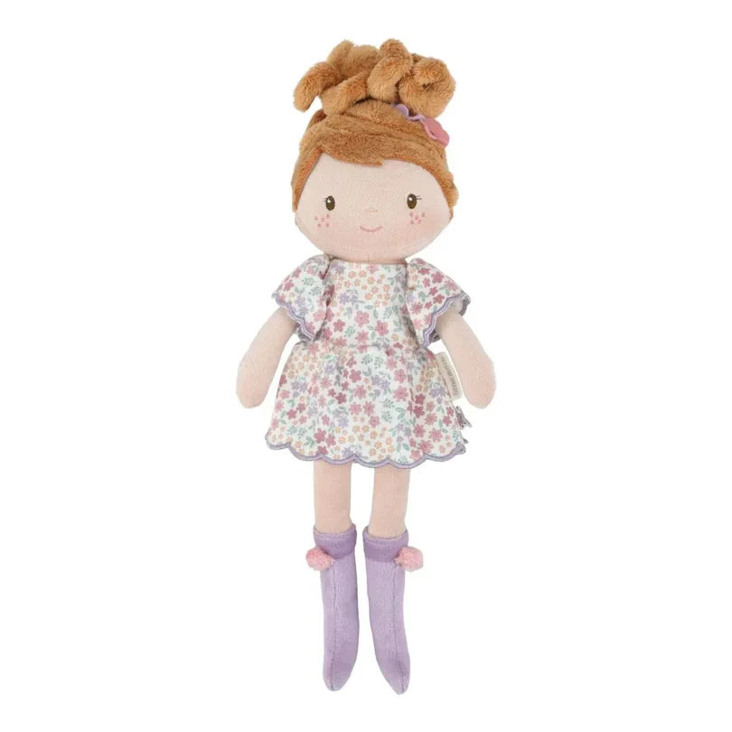 Bambola di pezza Ava di Little Dutch, 35 cm, morbida bambola in tessuto con dettagli colorati e dolci espressione per bambini