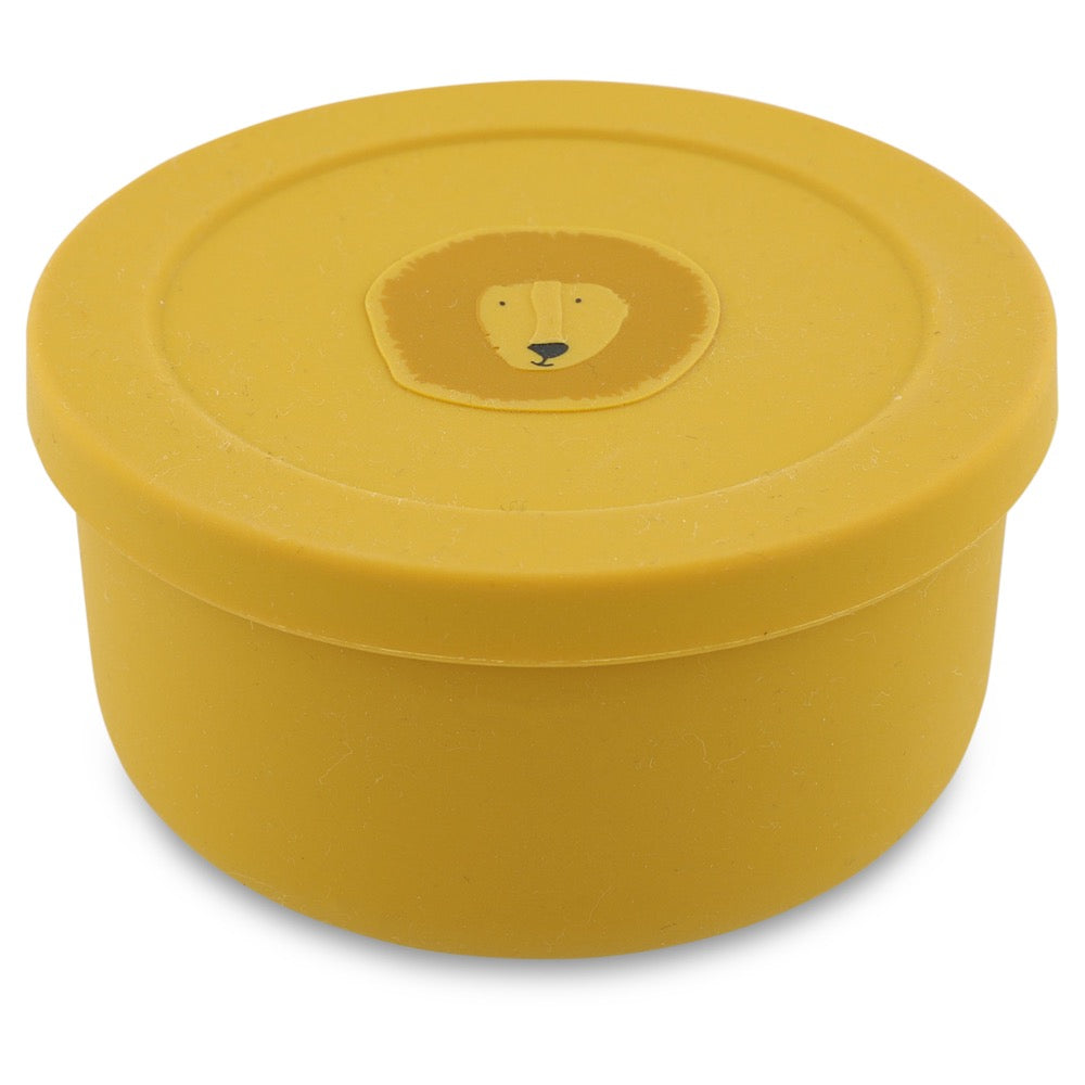 Trixie Contenitore per snack in silicone con coperchio Mr.Lion