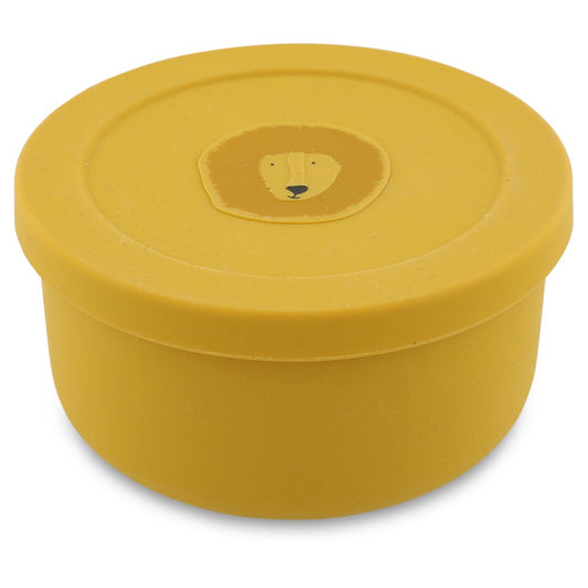 Trixie Contenitore per snack in silicone con coperchio Mr.Lion