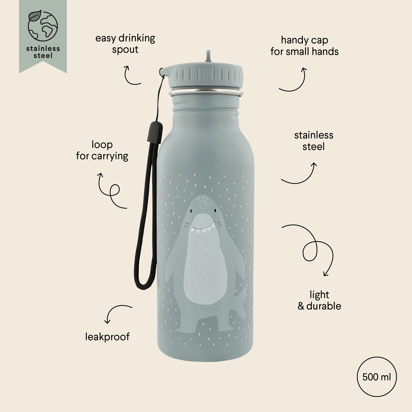 Trixie Borraccia 500 ml Mr.Shark