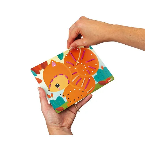 Janod Carte con allacciatura di animali