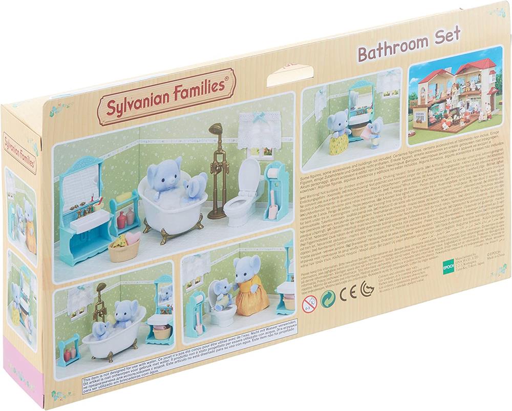 Epoch 5380 Sylvanian Family Accessori bagno con Elefantina