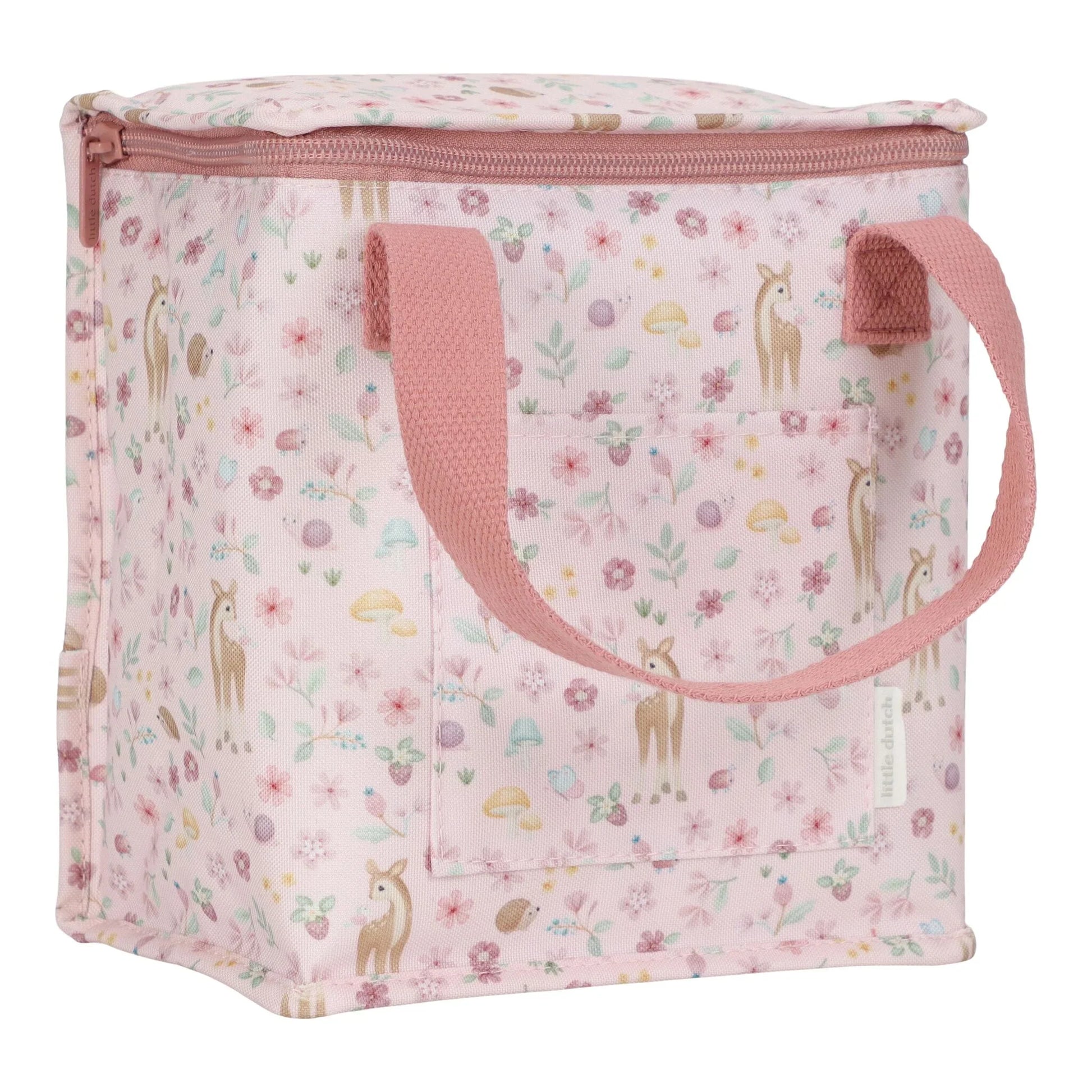 Borsa frigo Little Dutch Fairy Garden, perfetta per merenda, con design colorato e fantasia floreale, ideale per bambini