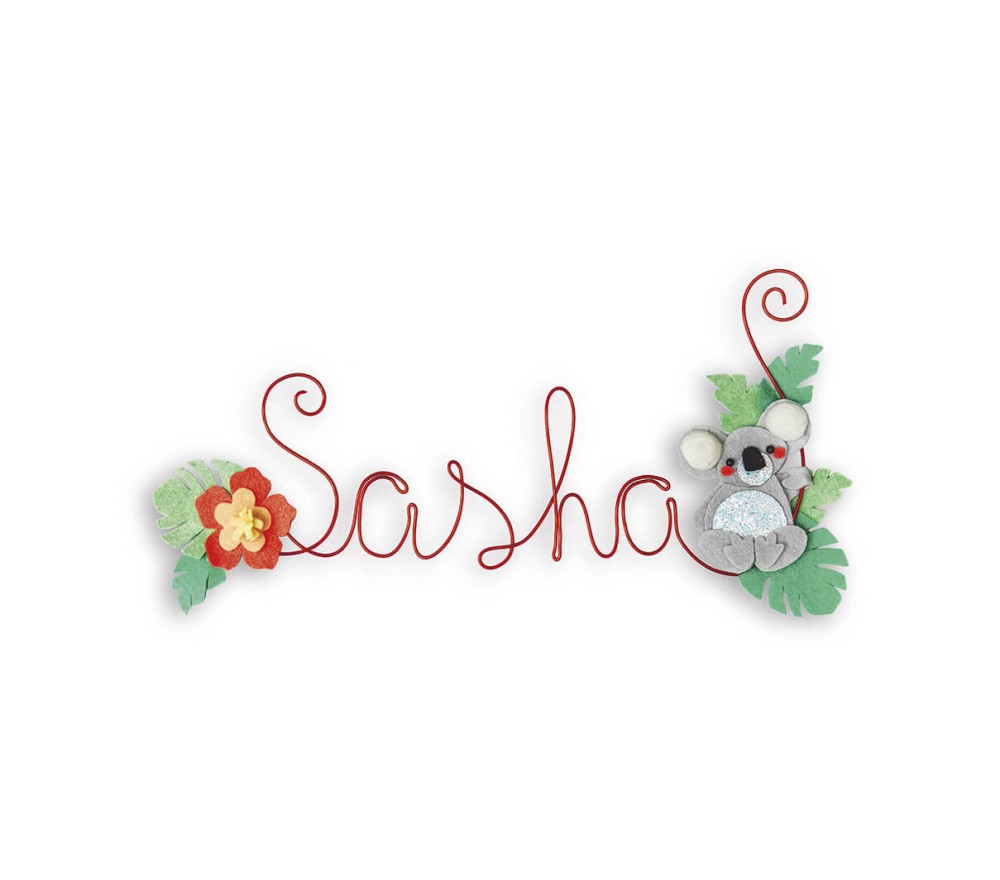 Janod Decorazione filo con nome personalizzato