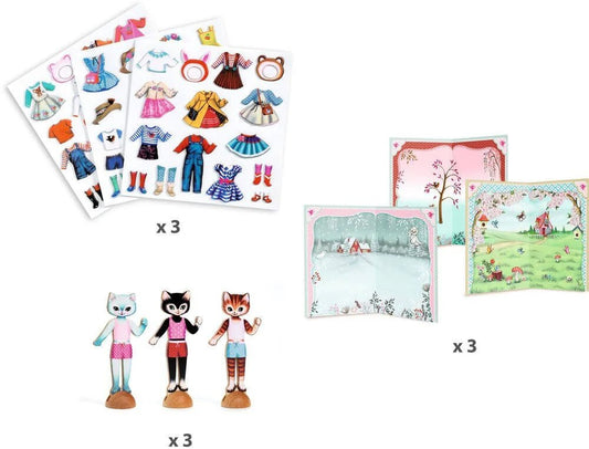 Djeco Collage Piccolo guardaroba - Emotions Toy
