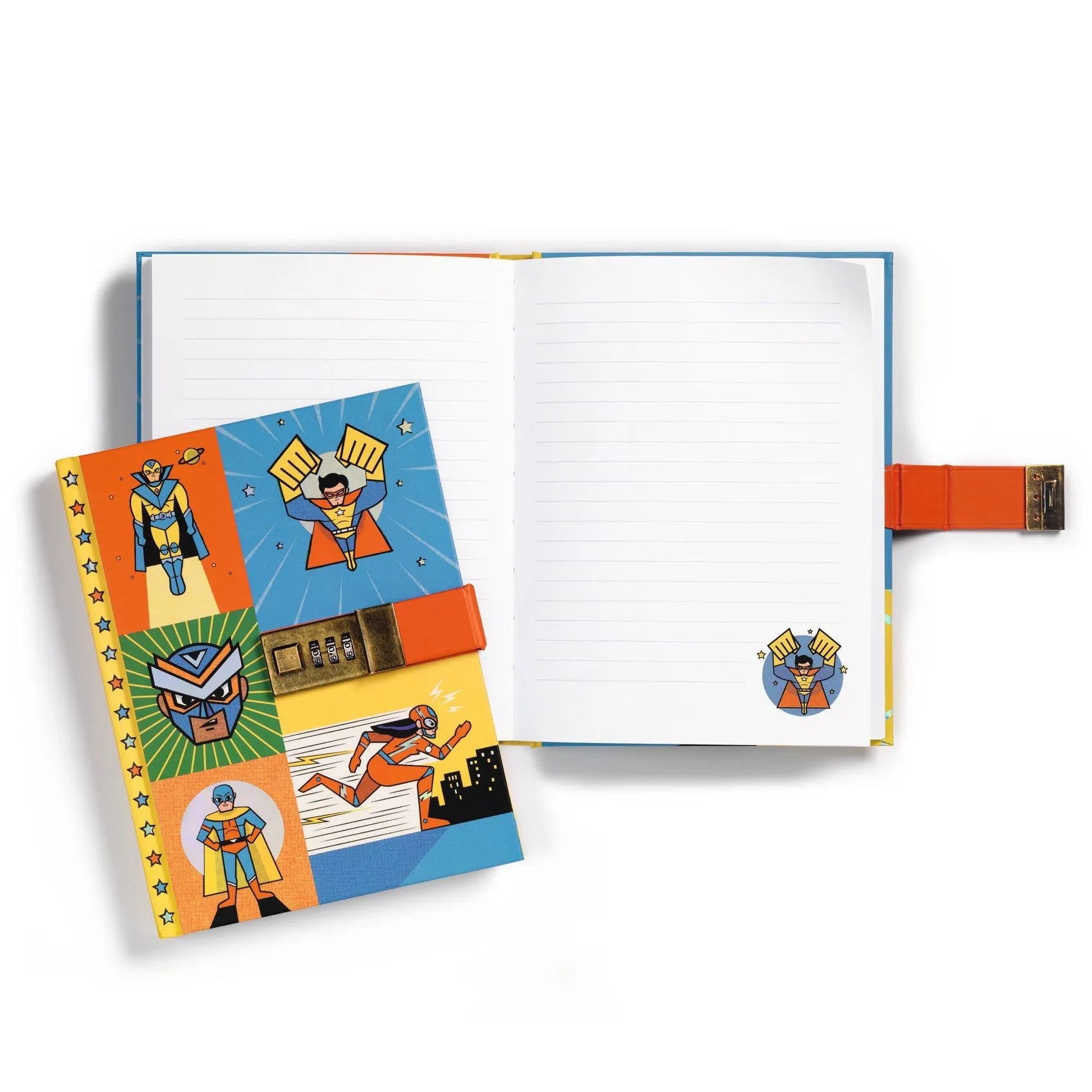 Djeco Diario segreto con codice numerico Ben - Emotions Toy