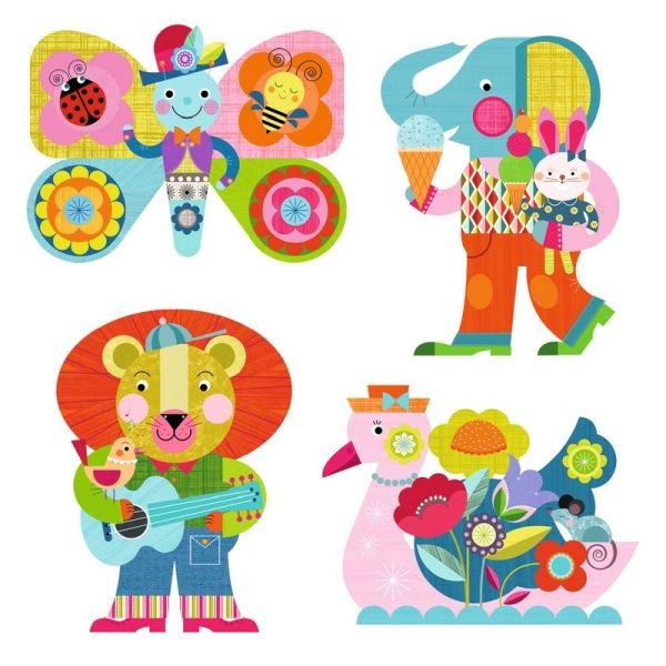 Djeco Disegni da colorare magici. Animalolen - Emotions Toy