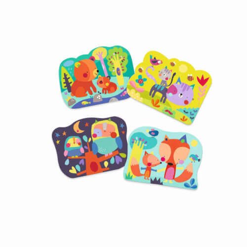 Djeco Disegni da colorare magici. Nel bosco - Emotions Toy