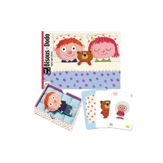 Djeco Gioco di carte Bisous Dodo - Emotions Toy
