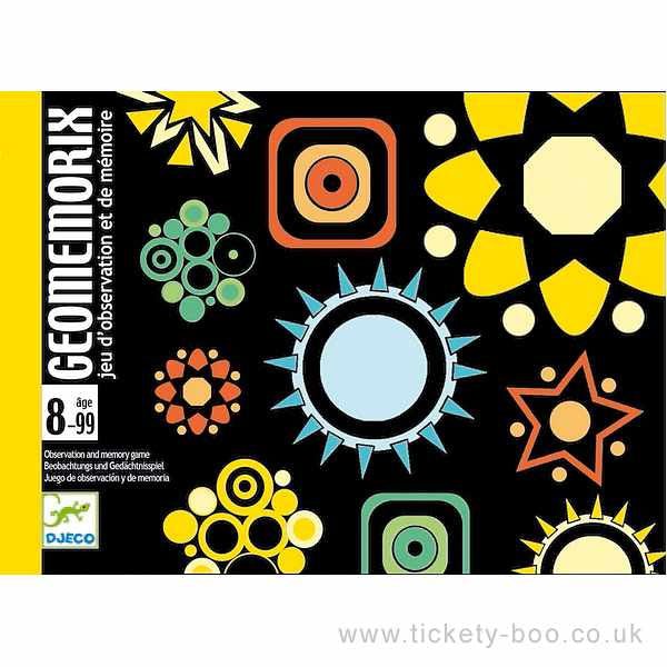 Djeco Gioco di carte Geomemorix - Emotions Toy