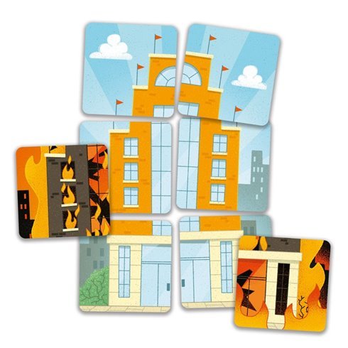 Djeco Gioco di carte Hero Town - Emotions Toy