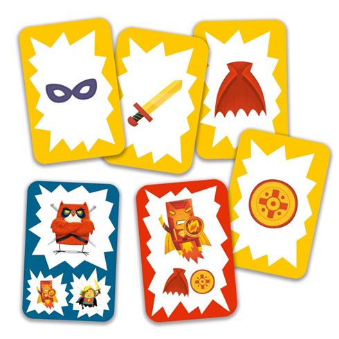 Djeco Gioco di carte Hero Town - Emotions Toy