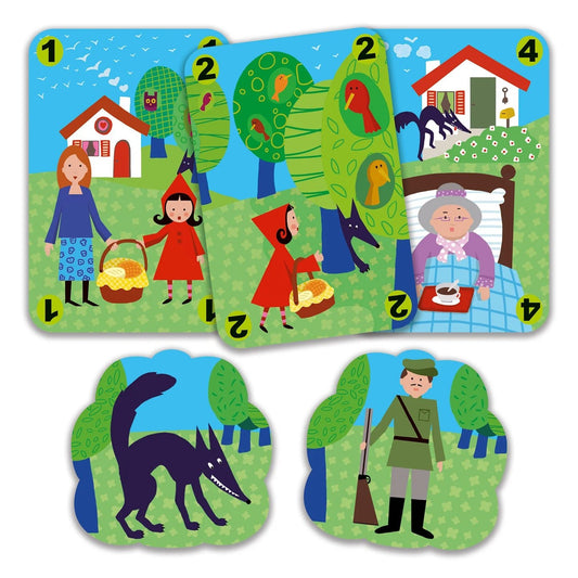 Djeco Gioco di carte Mechanlou - Emotions Toy
