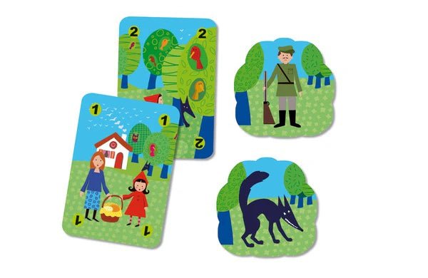Djeco Gioco di carte Mechanlou - Emotions Toy
