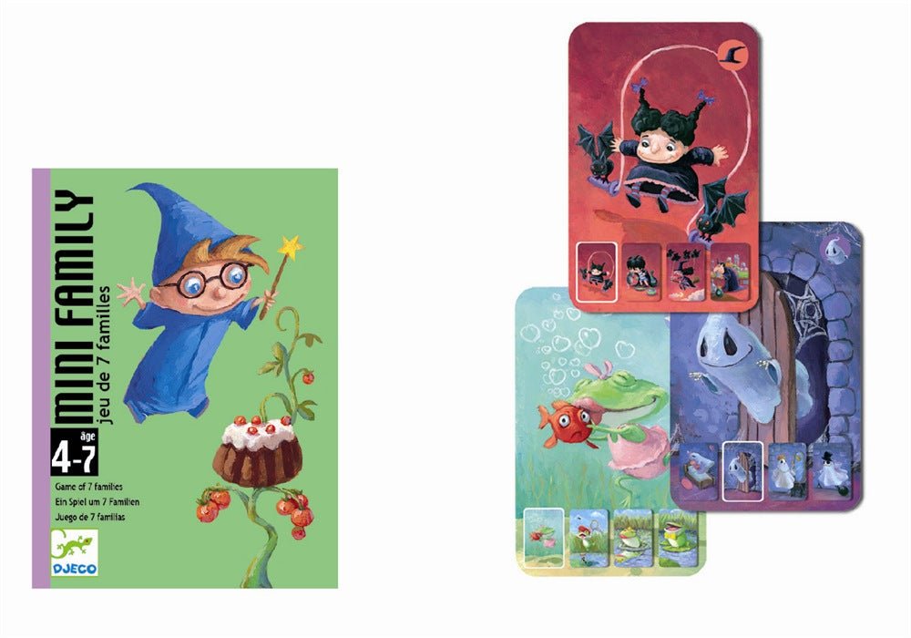 Djeco Gioco di carte Mini Family - Emotions Toy