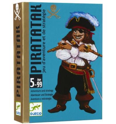 Djeco Gioco di carte Piratatak - Emotions Toy