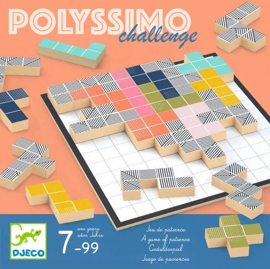Djeco Gioco di strategia Polyssimo challenge - Emotions Toy