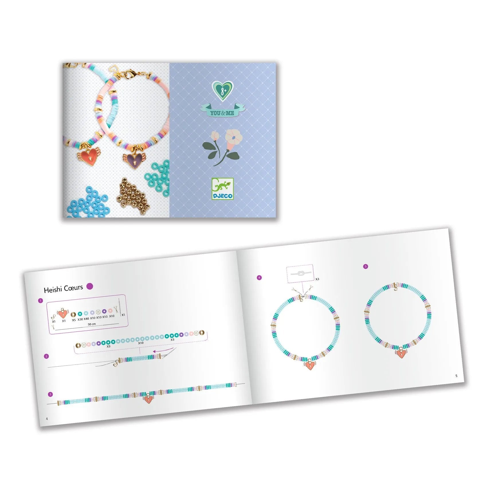 Djeco Gioielli da creare You & Me Amore - Emotions Toy