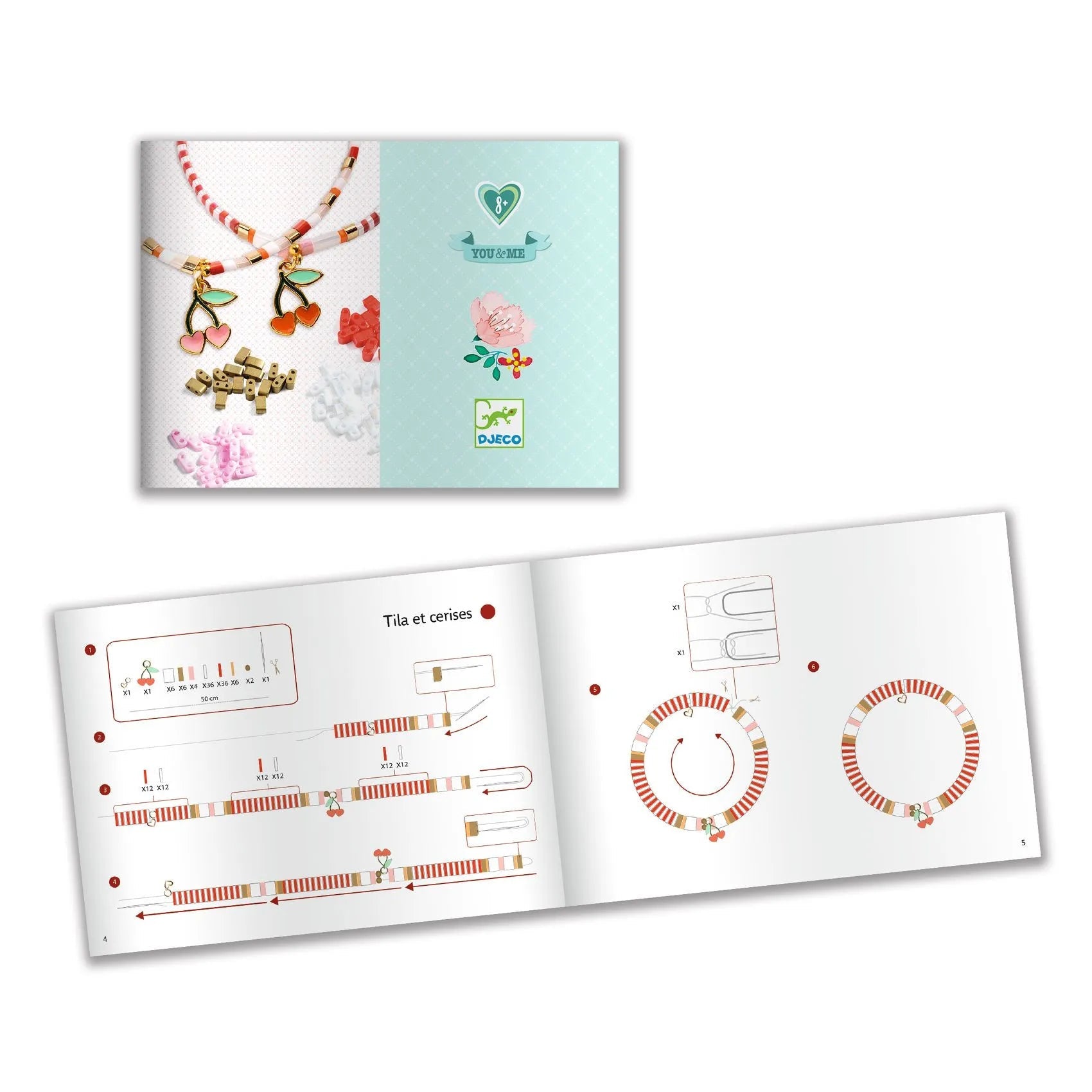 Djeco Gioielli da creare You & Me Ciliegie - Emotions Toy