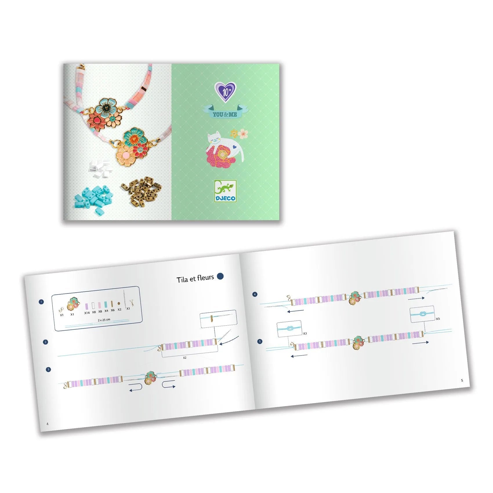 Djeco Gioielli da creare You & Me Fiori - Emotions Toy