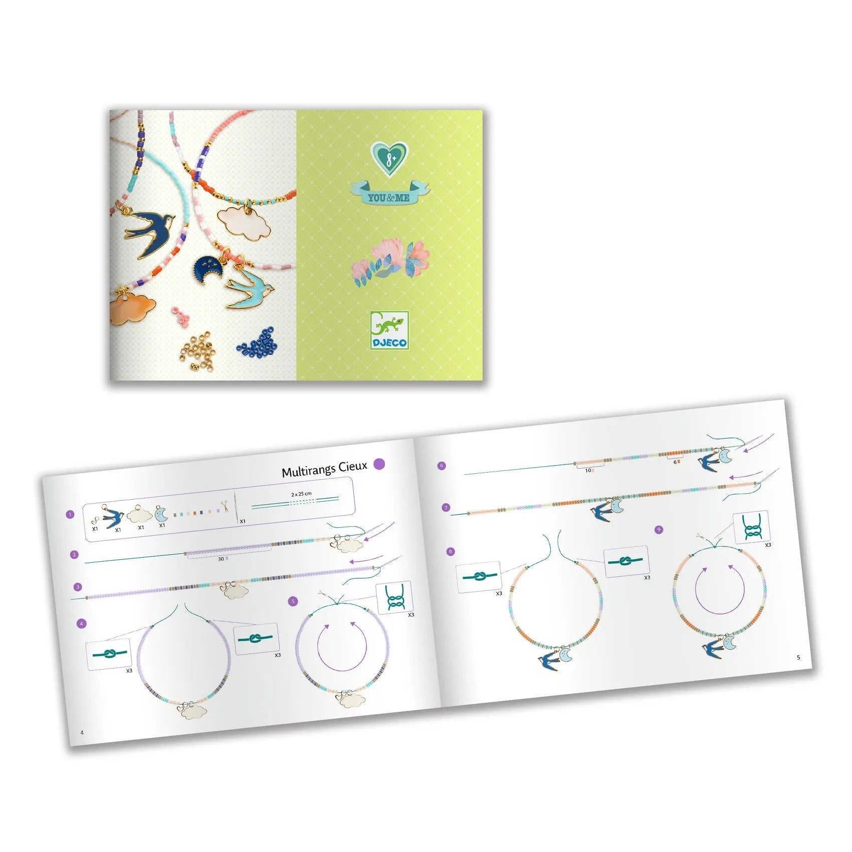 Djeco Gioielli da creare You & Me Nel Cielo - Emotions Toy