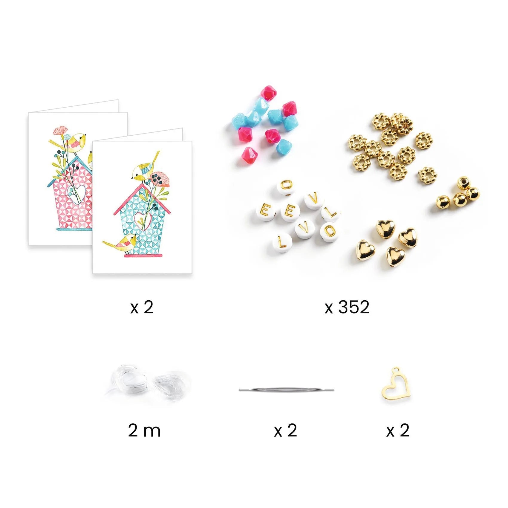 Djeco Gioielli da creare You & Me Nomi - Emotions Toy