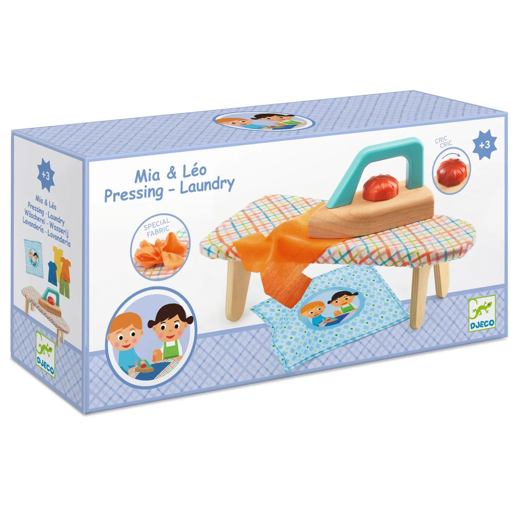 Djeco Lavanderia Mia & Leo - Emotions Toy