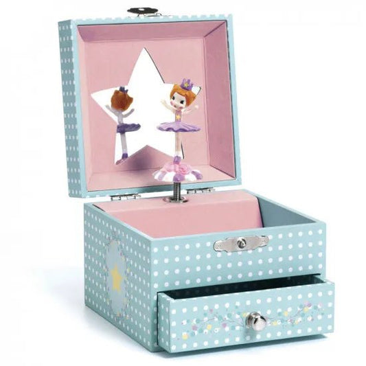 Djeco Little Big room Carillon Portagioie Ballerina con una corona - Emotions Toy