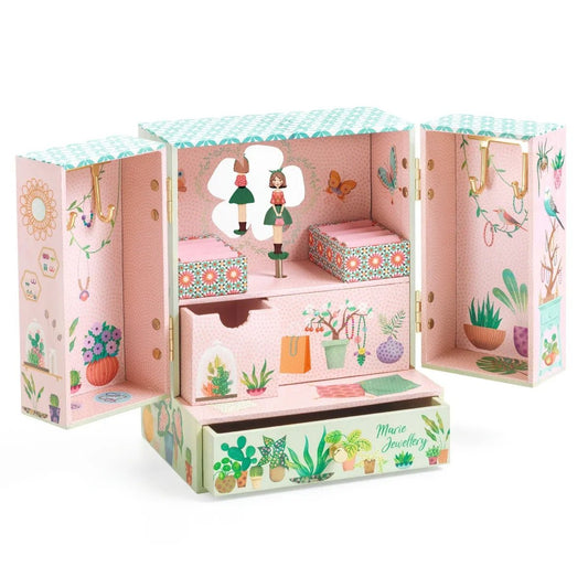 Djeco Little Big room Carillon Portagioie Giardino Segreto - Emotions Toy