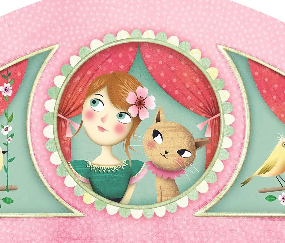 Djeco Little Big room Carillon Portagioie Giro in Carrozza - Emotions Toy