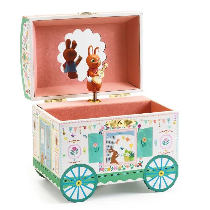 Djeco Little Big room Carillon Portagioie Roulotte - Emotions Toy