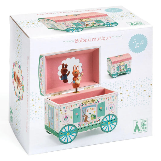 Djeco Little Big room Carillon Portagioie Roulotte - Emotions Toy