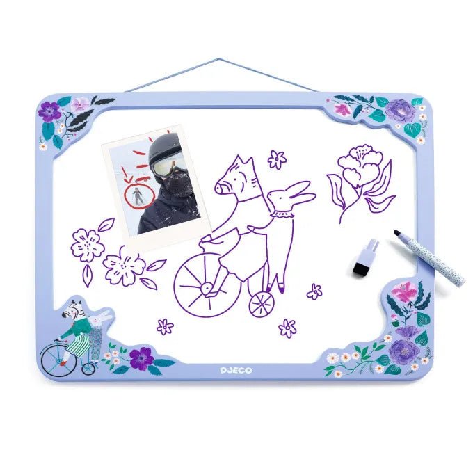 Djeco Little Big Room Lavagna Magnetica Zebra - Emotions Toy