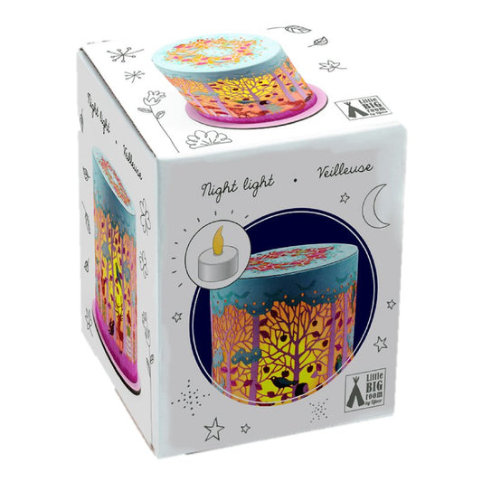 Djeco Little Big room Luce notturna di carta Foresta magica - Emotions Toy