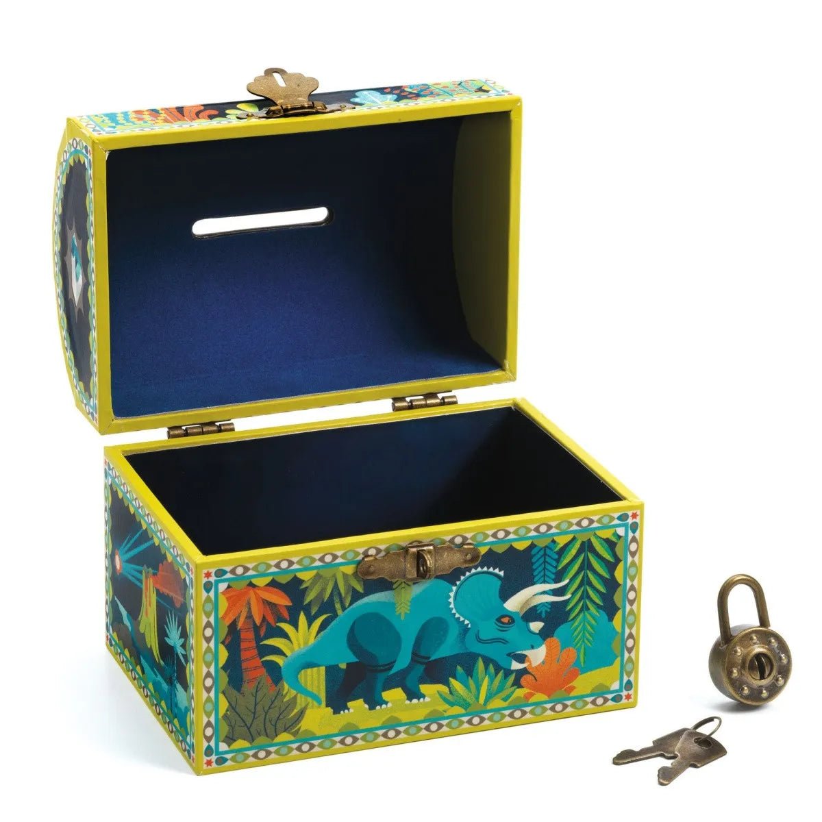 Djeco Little Big room Salvadanaio cofanetto Dinosauri - Emotions Toy