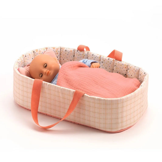 Djeco Pomea Culla delle bambole Rosa - Emotions Toy