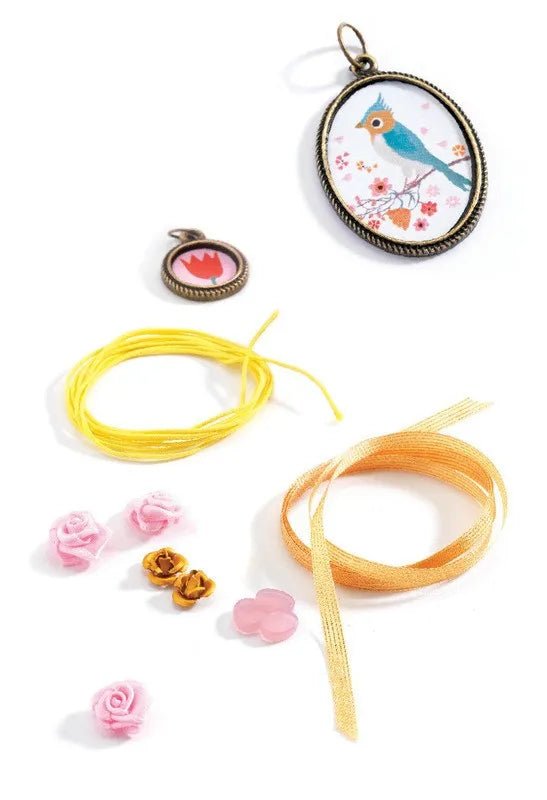 Djeco Set per fare gioielli Perle e Fiori - Emotions Toy