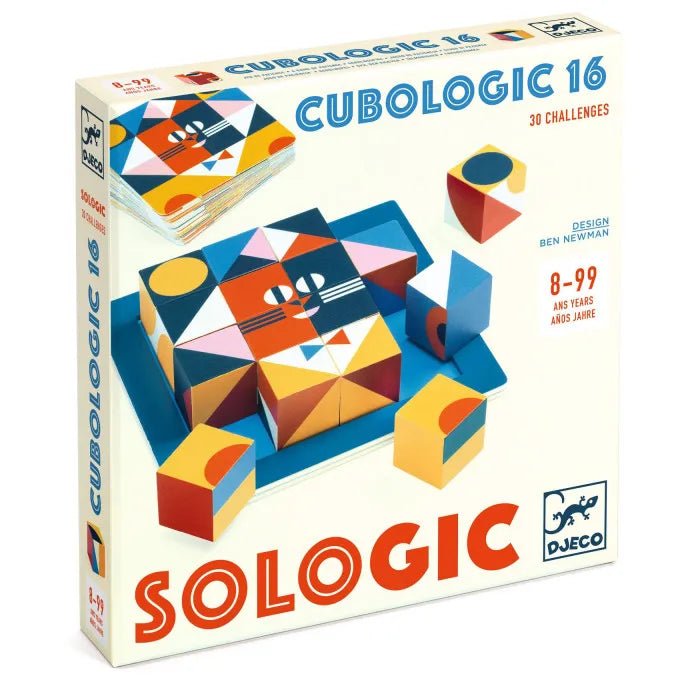 Djeco Sologic Cubologic 16 - Emotions Toy