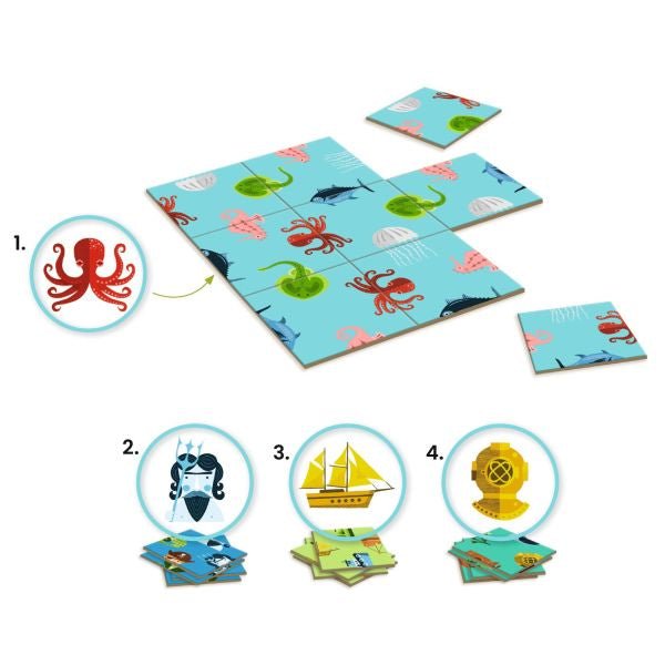 Djeco Sologic Impossiblo Ocean - Emotions Toy