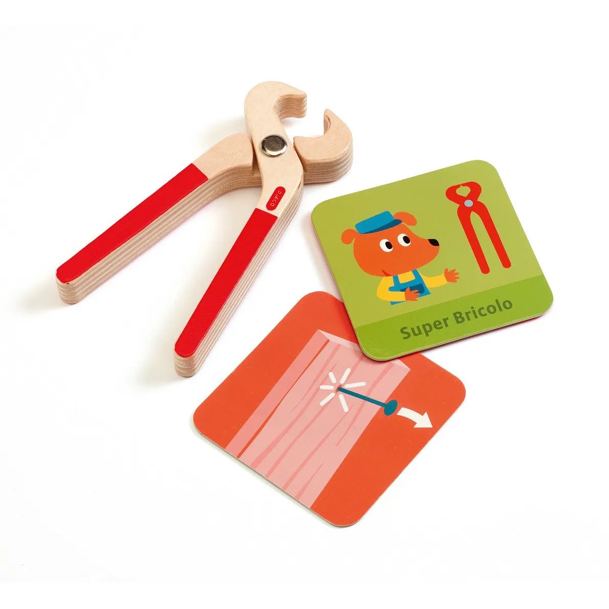 Djeco Super Bricolo Cassetta degli attrezzi - Emotions Toy