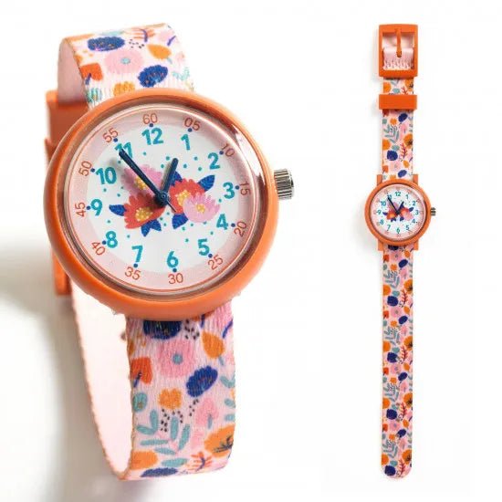 Djeco Ticlock Orologio al quarzo Fiori - Emotions Toy