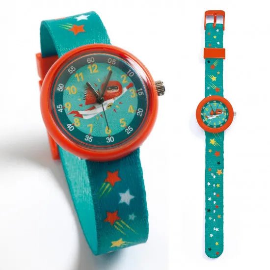 Djeco Ticlock Orologio al quarzo Supereroe - Emotions Toy