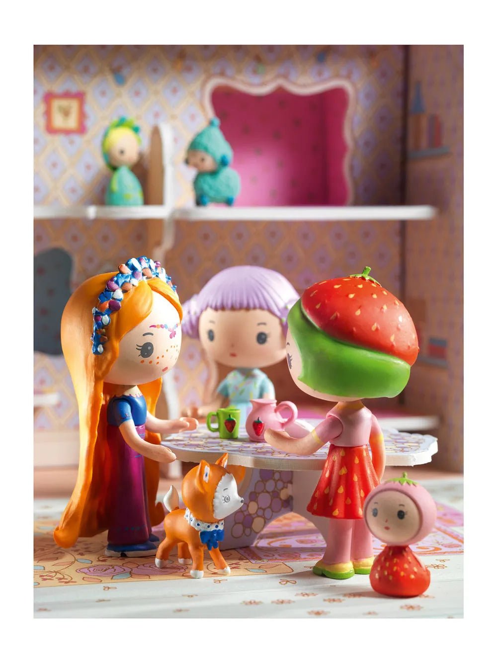 Djeco Tinyly Casetta di Bluchka & Indie - Emotions Toy