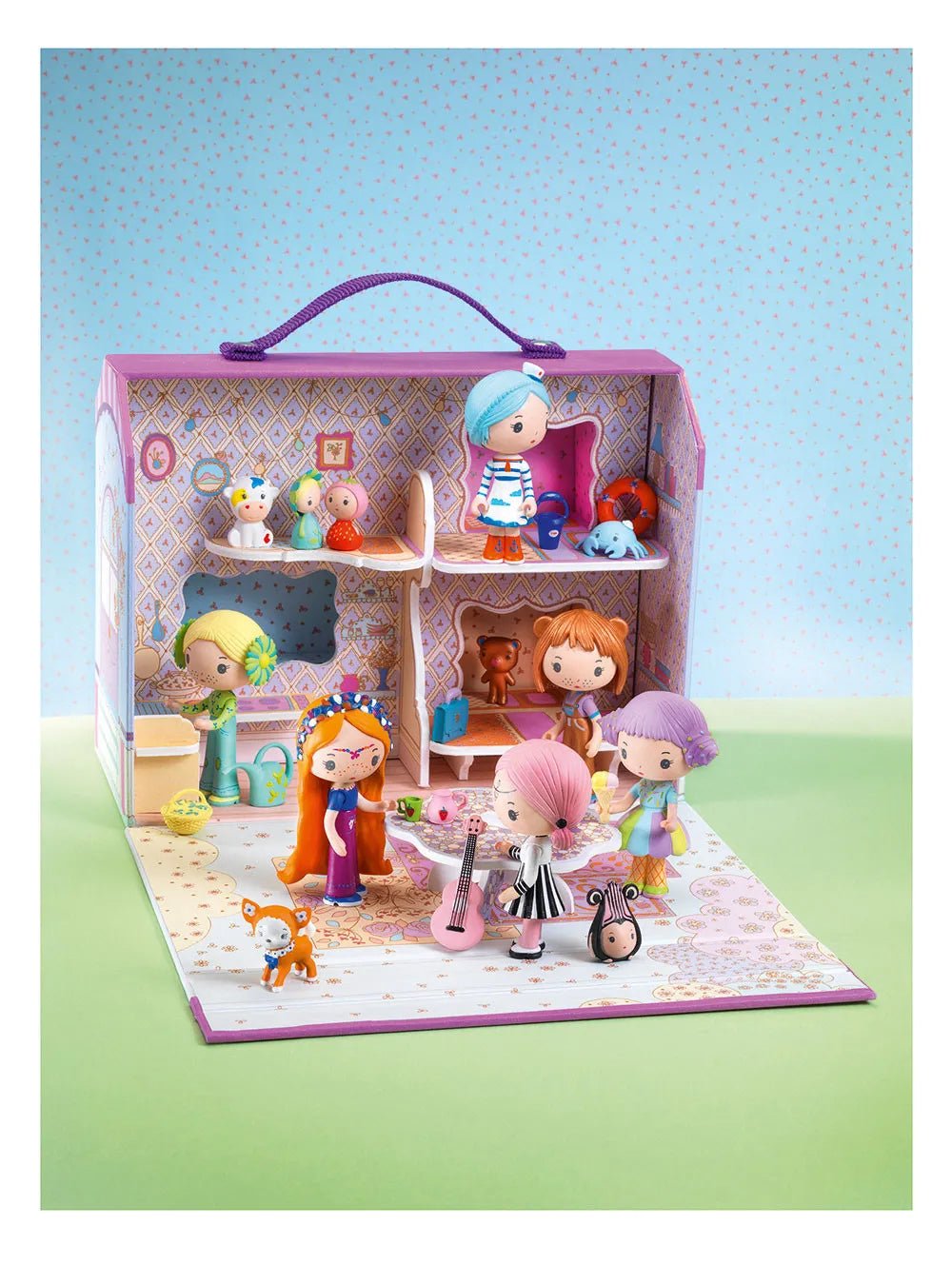 Djeco Tinyly Casetta di Bluchka & Indie - Emotions Toy
