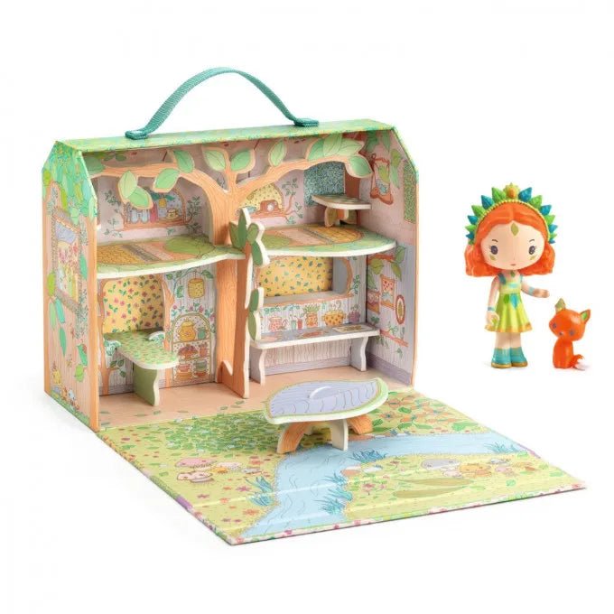 Djeco Tinyly Casetta nel bosco Sylvia & Fox - Emotions Toy