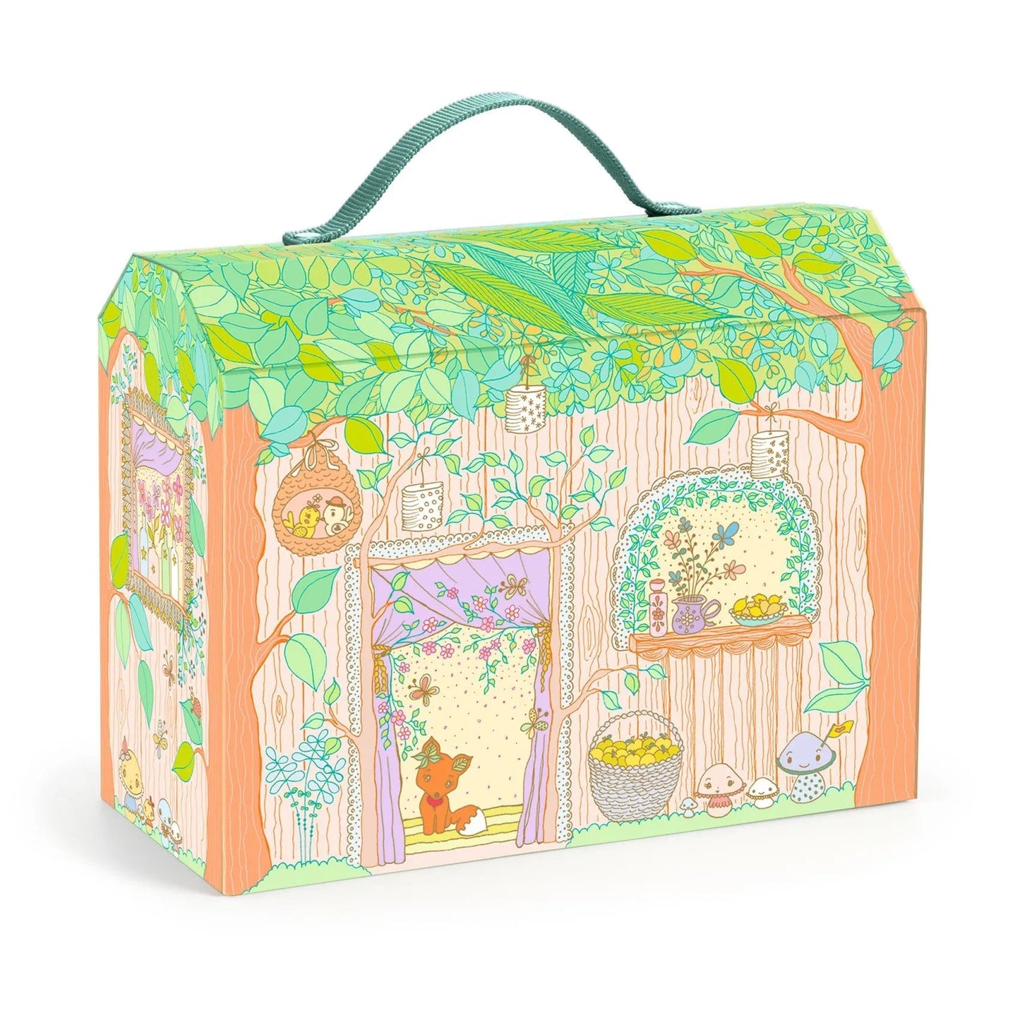 Djeco Tinyly Casetta nel bosco Sylvia & Fox - Emotions Toy