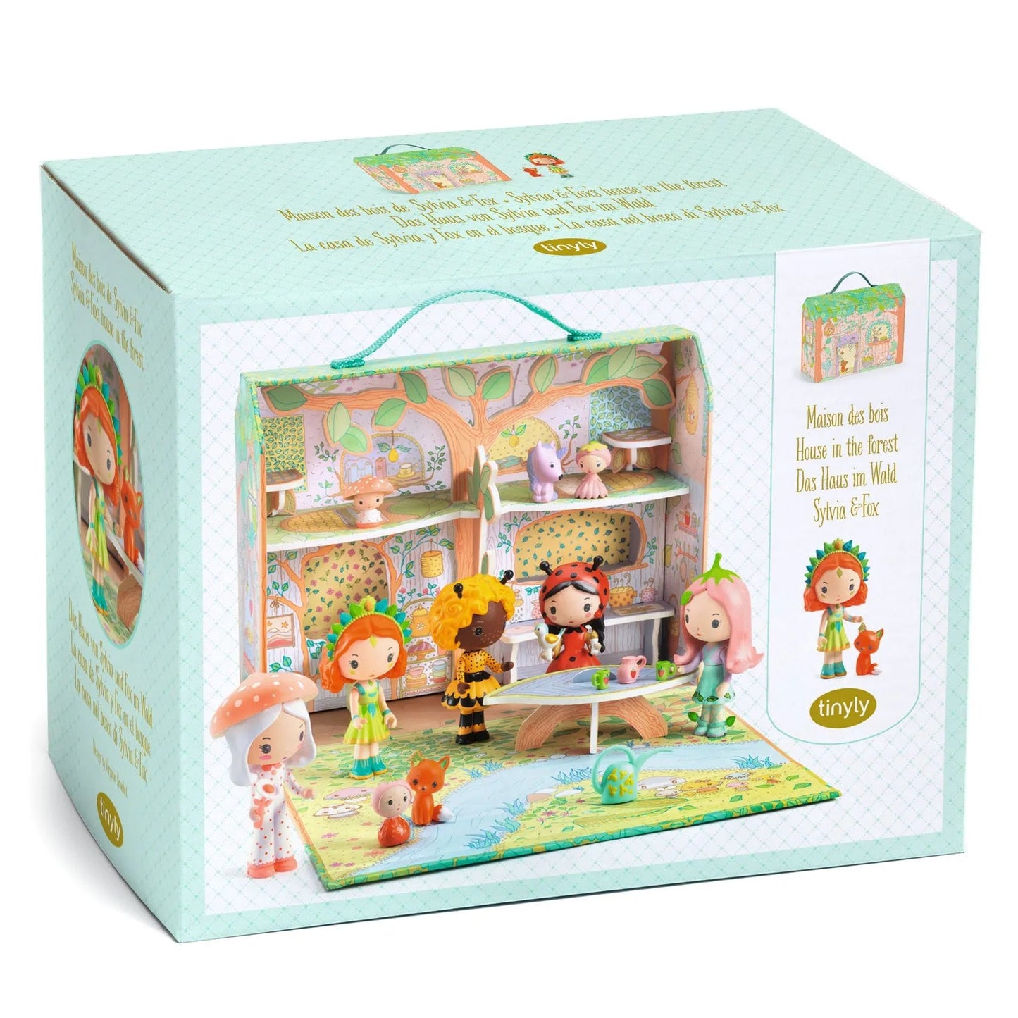 Djeco Tinyly Casetta nel bosco Sylvia & Fox - Emotions Toy