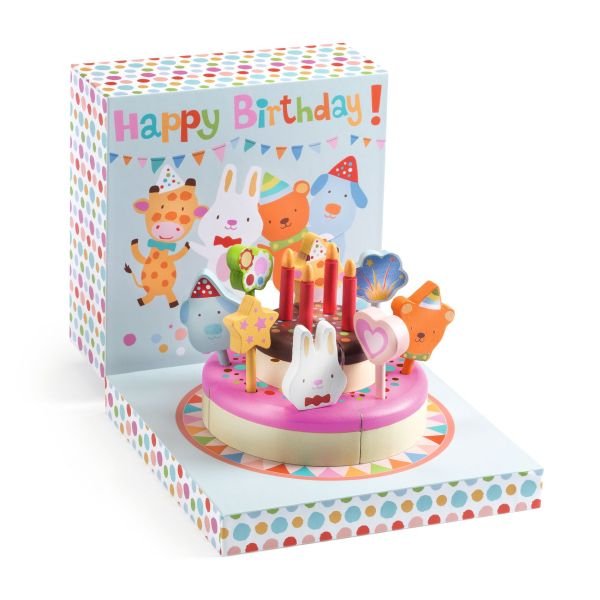 Djeco Torta di compleanno da decorare - Emotions Toy